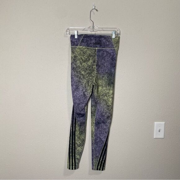 Adidas Climalite Matama/Black Slim Fit Activewear Leggings Women's Size Small - Picture 4 of 10